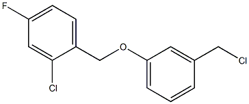 2-chloro-1-[3-(chloromethyl)phenoxymethyl]-4-fluorobenzene|