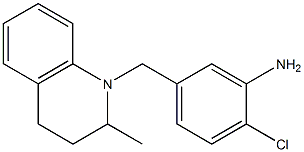 2-chloro-5-[(2-methyl-1,2,3,4-tetrahydroquinolin-1-yl)methyl]aniline