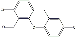 2-chloro-6-(4-chloro-2-methylphenoxy)benzaldehyde
