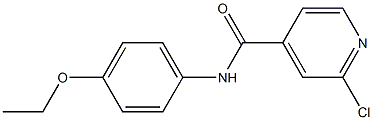 2-chloro-N-(4-ethoxyphenyl)pyridine-4-carboxamide|