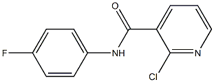 2-chloro-N-(4-fluorophenyl)pyridine-3-carboxamide