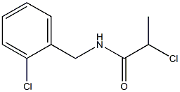 2-chloro-N-[(2-chlorophenyl)methyl]propanamide|