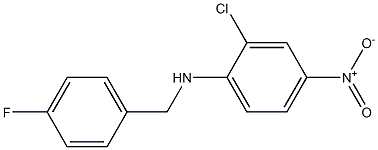 2-chloro-N-[(4-fluorophenyl)methyl]-4-nitroaniline|