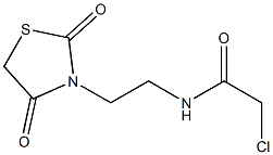 2-chloro-N-[2-(2,4-dioxo-1,3-thiazolidin-3-yl)ethyl]acetamide|