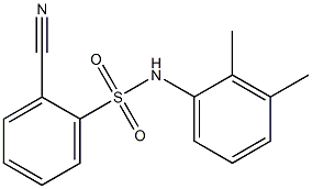 2-cyano-N-(2,3-dimethylphenyl)benzenesulfonamide