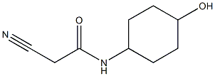2-cyano-N-(4-hydroxycyclohexyl)acetamide