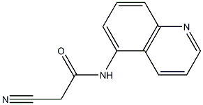 2-cyano-N-(quinolin-5-yl)acetamide