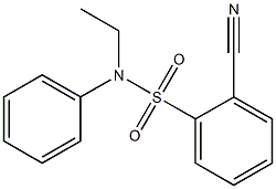 2-cyano-N-ethyl-N-phenylbenzenesulfonamide
