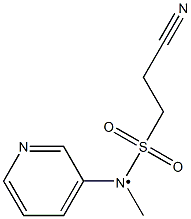2-cyano-N-methyl-N-(pyridin-3-yl)ethane-1-sulfonamido
