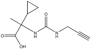  2-cyclopropyl-2-{[(prop-2-ynylamino)carbonyl]amino}propanoic acid