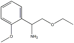 2-ethoxy-1-(2-methoxyphenyl)ethanamine Structure