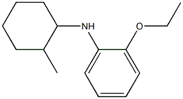 2-ethoxy-N-(2-methylcyclohexyl)aniline,,结构式