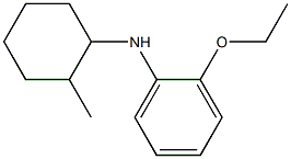 2-ethoxy-N-(2-methylcyclohexyl)aniline Structure