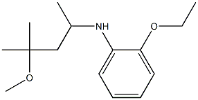  2-ethoxy-N-(4-methoxy-4-methylpentan-2-yl)aniline