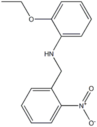 2-ethoxy-N-[(2-nitrophenyl)methyl]aniline 结构式