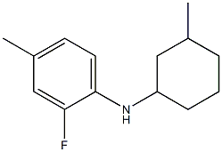 2-fluoro-4-methyl-N-(3-methylcyclohexyl)aniline