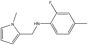  2-fluoro-4-methyl-N-[(1-methyl-1H-pyrrol-2-yl)methyl]aniline