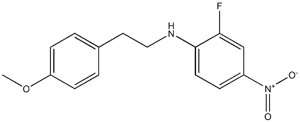 2-fluoro-N-[2-(4-methoxyphenyl)ethyl]-4-nitroaniline