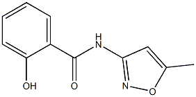 2-hydroxy-N-(5-methyl-1,2-oxazol-3-yl)benzamide Structure