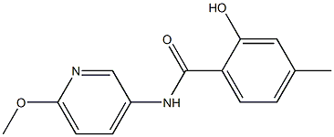 2-hydroxy-N-(6-methoxypyridin-3-yl)-4-methylbenzamide|