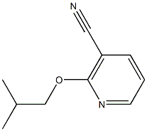 2-isobutoxynicotinonitrile 化学構造式
