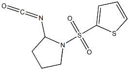 2-isocyanato-1-(thien-2-ylsulfonyl)pyrrolidine