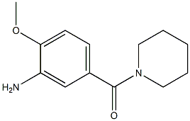 2-methoxy-5-(piperidin-1-ylcarbonyl)aniline|