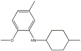 2-methoxy-5-methyl-N-(4-methylcyclohexyl)aniline