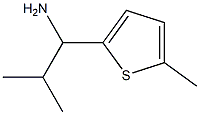 2-methyl-1-(5-methylthiophen-2-yl)propan-1-amine Structure