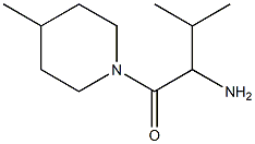 2-methyl-1-[(4-methylpiperidin-1-yl)carbonyl]propylamine Structure