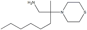  2-methyl-2-(thiomorpholin-4-yl)octan-1-amine