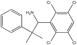 2-methyl-2-phenyl-1-(2,3,5,6-tetrachlorophenyl)propan-1-amine