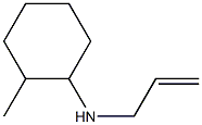 2-methyl-N-(prop-2-en-1-yl)cyclohexan-1-amine,,结构式