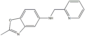 2-methyl-N-(pyridin-2-ylmethyl)-1,3-benzoxazol-5-amine Structure