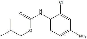 2-methylpropyl N-(4-amino-2-chlorophenyl)carbamate 化学構造式