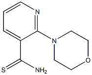 2-morpholin-4-ylpyridine-3-carbothioamide|
