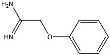 2-phenoxyethanimidamide,,结构式