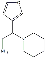 2-piperidin-1-yl-2-tetrahydrofuran-3-ylethanamine