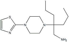  2-propyl-2-[4-(1,3-thiazol-2-yl)piperazin-1-yl]pentan-1-amine