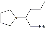 2-pyrrolidin-1-ylpentan-1-amine 化学構造式