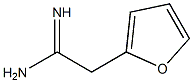 2-tetrahydrofuran-2-ylethanimidamide 结构式