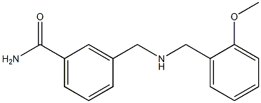 3-({[(2-methoxyphenyl)methyl]amino}methyl)benzamide|