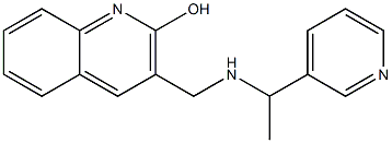  3-({[1-(pyridin-3-yl)ethyl]amino}methyl)quinolin-2-ol