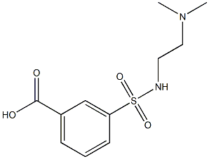 3-({[2-(dimethylamino)ethyl]amino}sulfonyl)benzoic acid