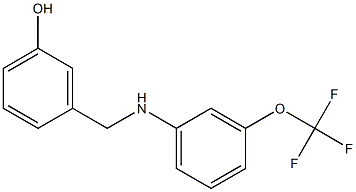 3-({[3-(trifluoromethoxy)phenyl]amino}methyl)phenol