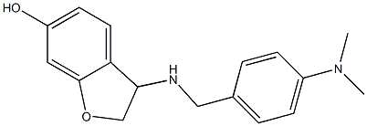  3-({[4-(dimethylamino)phenyl]methyl}amino)-2,3-dihydro-1-benzofuran-6-ol