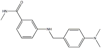  3-({[4-(dimethylamino)phenyl]methyl}amino)-N-methylbenzamide