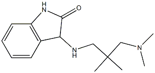  3-({2-[(dimethylamino)methyl]-2-methylpropyl}amino)-2,3-dihydro-1H-indol-2-one