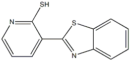 3-(1,3-benzothiazol-2-yl)pyridine-2-thiol Structure