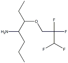 3-(2,2,3,3-tetrafluoropropoxy)heptan-4-amine